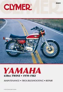 1970-1982 Yamaha 650cc TWINS Service Repair Maintenance Manual M403 - Picture 1 of 1