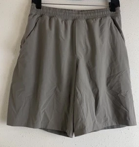 Lululemon Shorts Mens Medium Beige 9" Liner Pace Breaker Athletic Run LM7ANTS - Picture 1 of 12