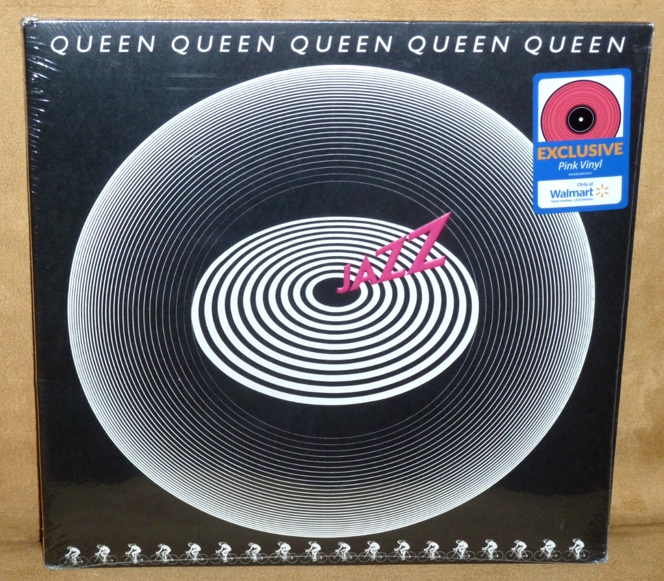 QUEEN "Jazz" - Hollywood D002946101 - Pink Vinyl LP Record