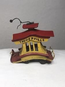 Antiguo carro Toonerville juguete de cuerda de hojalata Fontaine Fox ~ reparación de piezas como está - Imagen 1 de 11