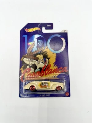 Ford Cupé Casablanca 4/5 A49 Hot Wheels Warner Bros WB 100 Años '40 GRATIS C/S Foto 1 de 4