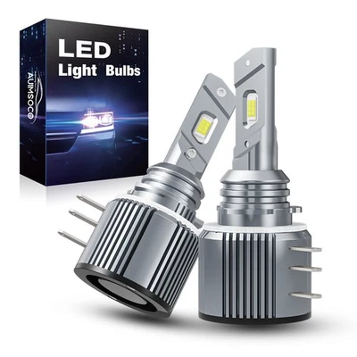 2x Led Headlight High Beam Bulbs Kit For Volkswagen Golf 2010 2011-2018 White - Image 1 of 4