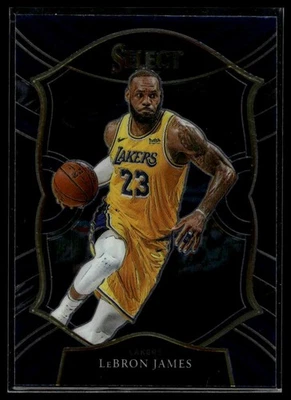 2020-21 Panini Select #23 LeBron James Blue - Image 1 of 2