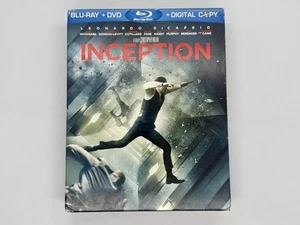 Inception (Blu-ray+DVD) Best Buy OOP Lenticular Slipcover Script 3-Disc - USED - Picture 1 of 11
