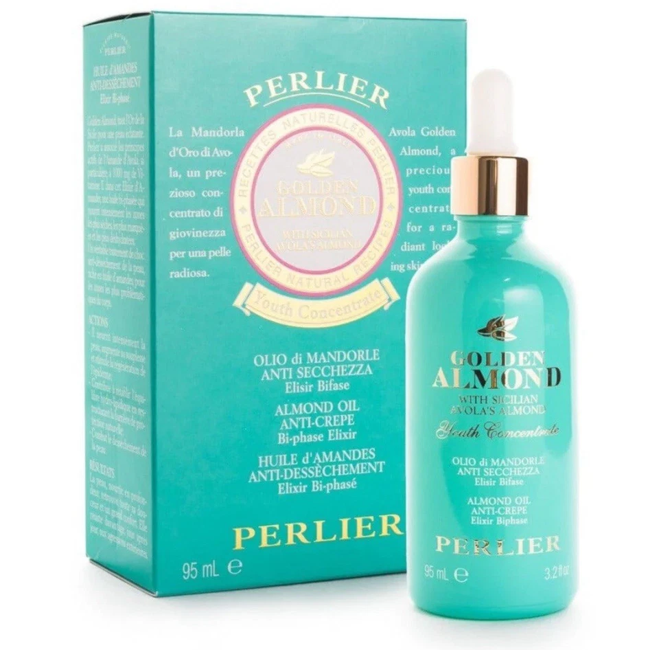 Perlier Golden Almond Oil Anti-crepe Bi-phase Elixir 3.2 Oz