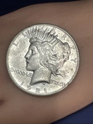 1921 U.S. Silver Peace Dollar You Grade - Image 1 of 2
