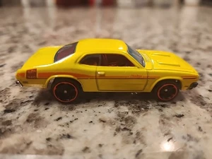 2008 Hot Wheels '71 Dodge Demon - Yellow Loose Redline Diecast - Bild 1 von 5
