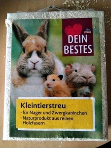 Tiereinstreu 3,2kg Kleintierstreu Späne Streu Holzspäne 60L Saugfähig - Bild 1 von 3