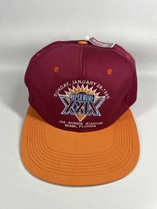 Super Bowl XXIX 29 Vintage 1995 Sombrero/Gorra Equipo NFL New Era Modelo Profesional - Imagen 1 de 8