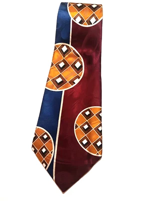 Albert Nipon All Silk Allover Printed Tie NEW-059 - Image 1 of 4