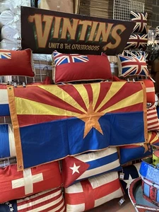 ARIZONA FLAGGE Vintage Tee gefärbt atemberaubend 30""x 60"" (152x76 cm) beste Qualität - Bild 1 von 6