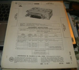 RECEPTOR COCHE CORVAIR AM MODELO: 988468 (SAMS PHOTOFACT 555-7) - Imagen 1 de 1
