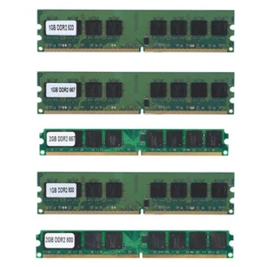 1/2GB DDR2 533 667 800Mhz PC2-4200/5300/6400U DIMM 240Pin Desktop Memory RAM ASN - Picture 1 of 27