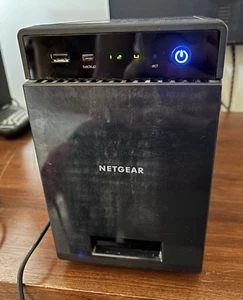 Netgear RN21400 RND-4E RAID 4 Bay HDD Advanced Network Storage Server Working - Picture 1 of 8