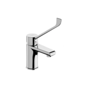 TIEMME SINGLE LEVER BASIN MIXER WITH LONG CLINICAL LEVER TEN SERIES 411800508 - Picture 1 of 1