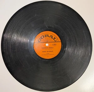 Debbi Reynolds Tammy French Heels Coral 61851 10 inch 78 RPM Record - Picture 1 of 6