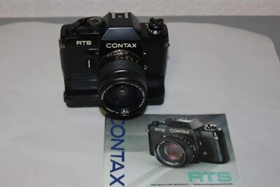 Contax RTS SLR Kamera mit Objektive Time Winder - Bild 1 von 4