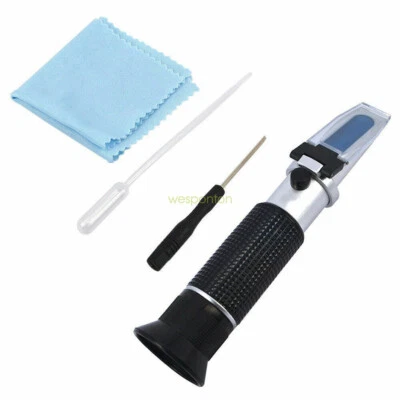 Handheld Alcohol 0-80% Test Refractometer Home Liquor Spirit Tester Meter - Image 1 of 4