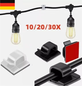 5-30Stk Wasserdichte hängende Licht Clips String Lights Clips Kabel Befestigung' - Picture 1 of 20