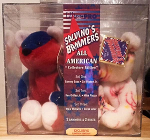 Vintage 1999 Salvino's Bammers All American MLB Cal Ripken Jr-Sammy Sosa Set #1 - Picture 1 of 5