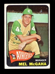 1965 TOPPS #391 MEL McGAHA ATHLETICS VG - Picture 1 of 2