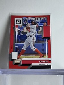 2022 Panini Donruss #202 Josh Bell Red /2022