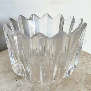 Schwedische Kristallvase, Fleur von Orrefors - Bild 1 von 7
