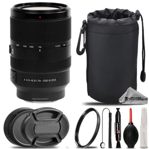 Sony E 70-350 F/4.5-6.3 G OSS Lens+ UV Filter+Lens Pouch- Basic Kit - Picture 1 of 5