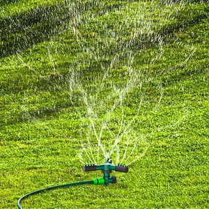 360 Degree Rotating Lawn Sprinkler – Heavy Duty Metal Large Area Yard Sprinkl... - Picture 1 of 7