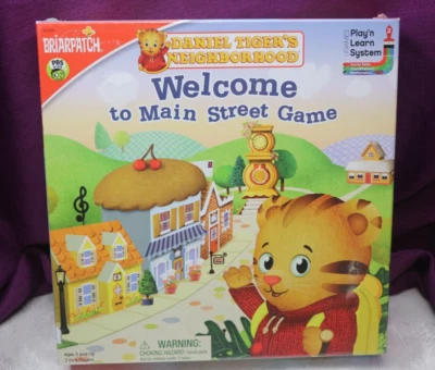Daniel Tiger's Neighborhood Welcome To Main Street Game NEW SEALED - Image 1 of 4
