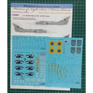 Decals Su-24M Ukrainian Air Forces, Ukrainian Dragons FOXBOT 48-028 Scale 1:48 - Picture 1 of 12