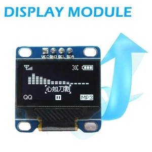 0,96" OLED SSD1306 I2C IIC SPI Serial 128X64 LCD Display Blau LCD 5Q8K L7N4 S2U8 - Picture 1 of 11