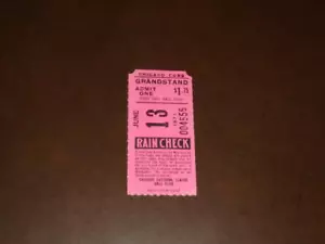 1971 CINCINNATI REDS AT CHICAGO CUBS BASEBALL BIGLIETTO STUB PEREZ HR PEPITONE HR - Foto 1 di 2