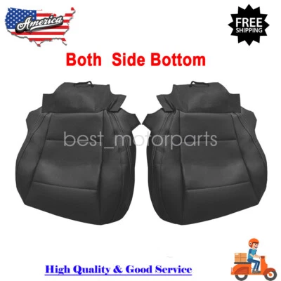 New Driver Passenger Bottom Leather Seat Cover Black For 15-19 Subaru Outback Foto 1 de 4