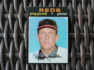 1971 Topps Greg Garrett #377 EX (Wax)