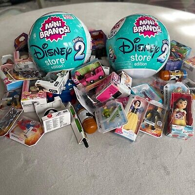 5 Surprise Mini Brands Disney Store Series 1 + 2  *You Pick* *Combined Ship* • 0.99$