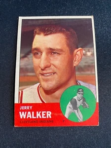 1963 TOPPS BASEBALL #413 JERRY WALKER!! SPEDIZIONE 1€!! - Foto 1 di 2