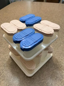 Vintage Tupperware Carousel Modular Mates Spice Rack with 16 Spice Container - Picture 1 of 7