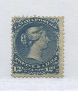1868 Canada 12 1/2 cents Large Queen mint no gum - Picture 1 of 1