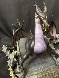 Disney WDCC La Bella Addormentata Drago Malefico Limitato a 1350 unità spazzatura - Foto 1 di 8