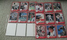 Vintage 1986 Star Wally Joyner 15 Card Set in Sheets