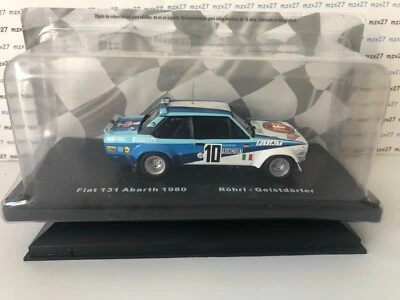 VOITURE RALLYE WRC  Fiat 131 Abarth 1980 Rohrl #10 1/43 Salvat Mexique - Photo 1/4