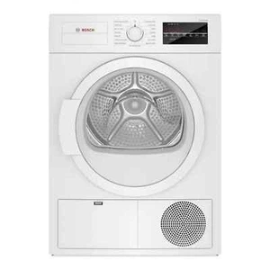 Bosch WTG86403UC 300 Series 24 Inch Ventless Condensing Electric Dryer in White - Picture 1 of 7
