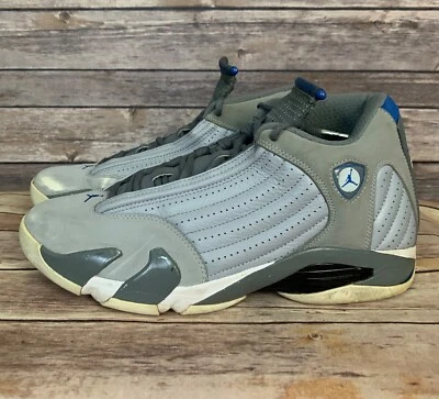 Zapatillas Air Jordan 14 Retro Gris Lobo (Talla: 11) Foto 1 de 4