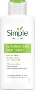 Simple Kind to Skin Hydrating Light Moisturiser 12 Hour Moisturisation 125 ml UK - Picture 1 of 7