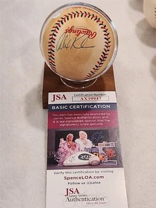 ALEX RODRIGUEZ signed 1996 ALL STAR OML baseball JSA COA MARINERS YANKEES - Picture 1 of 6