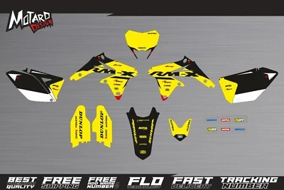 Kit de gráficos para Suzuki RMX 450 Z 2010-2014 2015 2016 2017 2018 2019 2020 calcomanías Foto 1 de 3