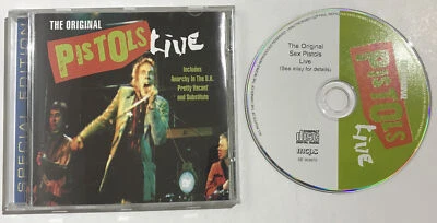 Sex Pistols - Live Rare Special Edition Cd Album Anarchy In The UK Pretty Vacant - Image 1 of 4