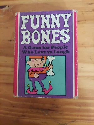 Vintage 1968 Funny Bones Card Game By Parker Brothers Complete  - Image 1 of 4