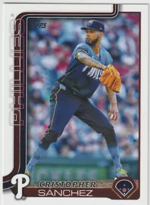 2025 Topps Series1 MLB Cristopher Sanchez #109 Philadelphia Phillies - Picture 1 of 2